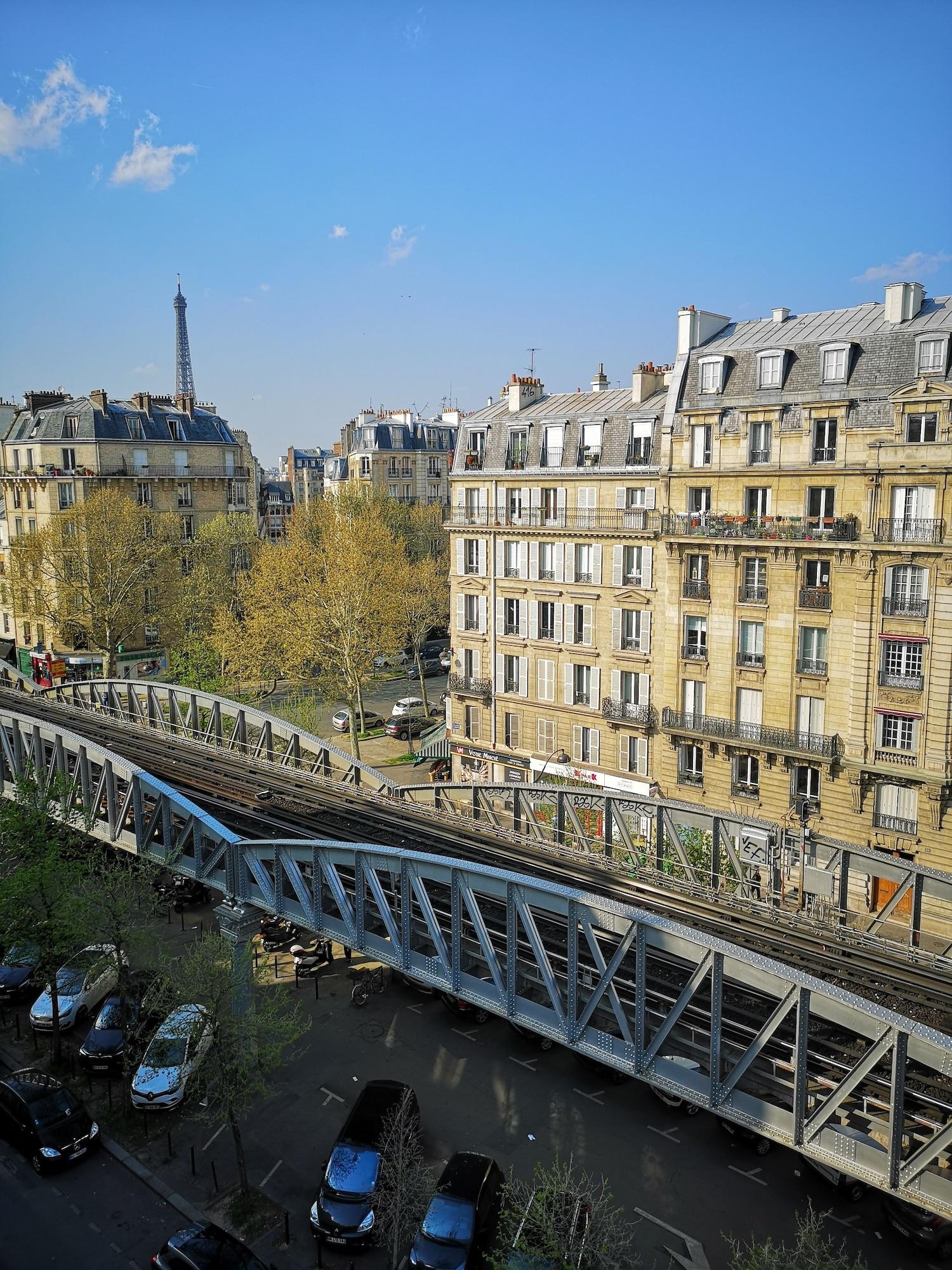 Eiffel Villa Garibaldi Paris Eksteriør bilde